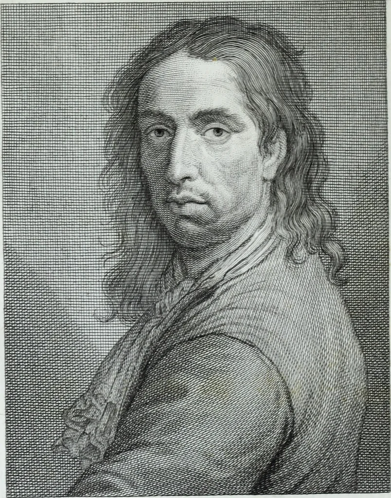 An illustration from Serie degli uomini i più illustri nella pittura, scultura, e architettura : con i loro elogi, e ritratti incisi in rame cominciando dalla sua prima restaurazione fino ai tempi presenti .., 1769, leaf 259