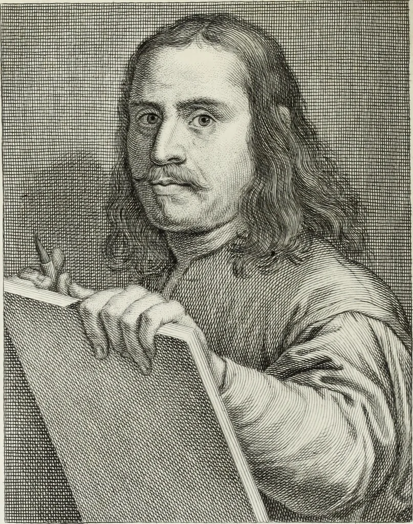 An illustration from Serie degli uomini i più illustri nella pittura, scultura, e architettura : con i loro elogi, e ritratti incisi in rame cominciando dalla sua prima restaurazione fino ai tempi presenti .., 1769, leaf 39