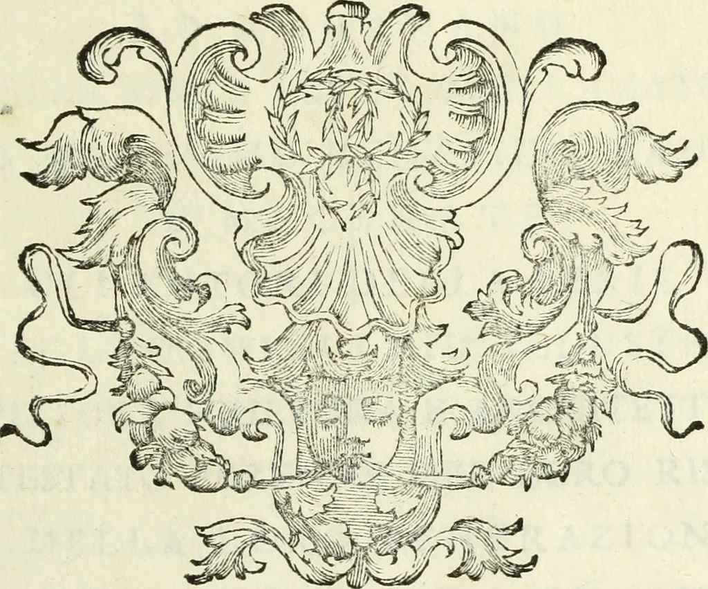 An illustration from Serie degli uomini i più illustri nella pittura, scultura, e architettura : con i loro elogi, e ritratti incisi in rame cominciando dalla sua prima restaurazione fino ai tempi presenti .., 1769, leaf 6