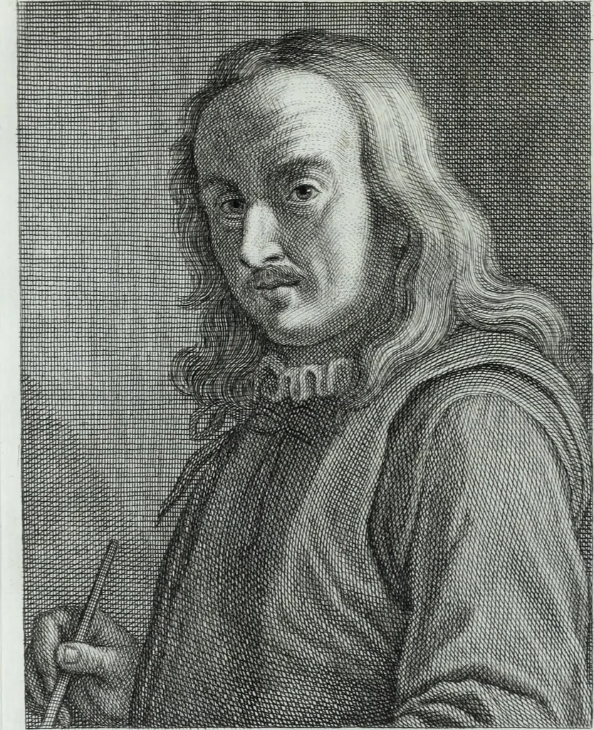 An illustration from Serie degli uomini i più illustri nella pittura, scultura, e architettura : con i loro elogi, e ritratti incisi in rame cominciando dalla sua prima restaurazione fino ai tempi presenti .., 1769, leaf 61