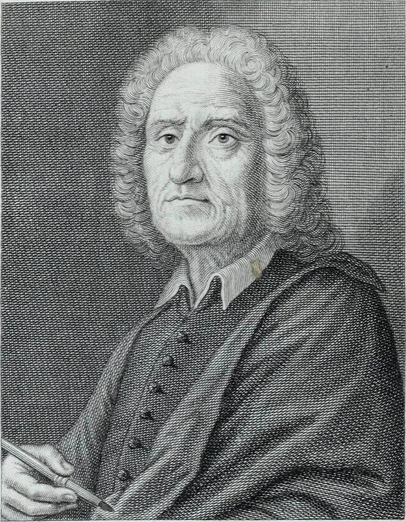 An illustration from Serie degli uomini i più illustri nella pittura, scultura, e architettura : con i loro elogi, e ritratti incisi in rame cominciando dalla sua prima restaurazione fino ai tempi presenti .., 1769, leaf 141