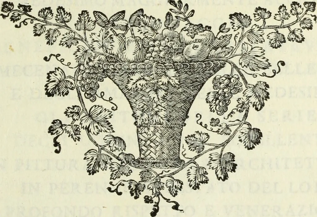 An illustration from Serie degli uomini i più illustri nella pittura, scultura, e architettura : con i loro elogi, e ritratti incisi in rame cominciando dalla sua prima restaurazione fino ai tempi presenti .., 1769, leaf 6