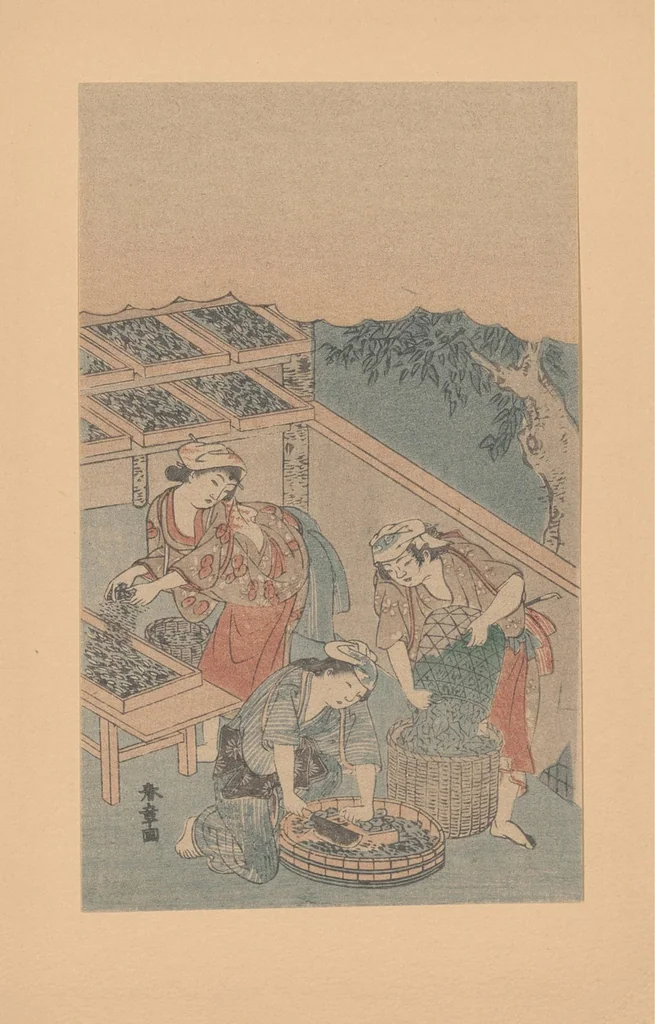 An illustration from Series Of Color Prints, 1925, leaf 2