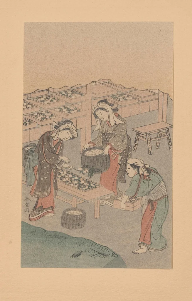 An illustration from Series Of Color Prints, 1925, leaf 7