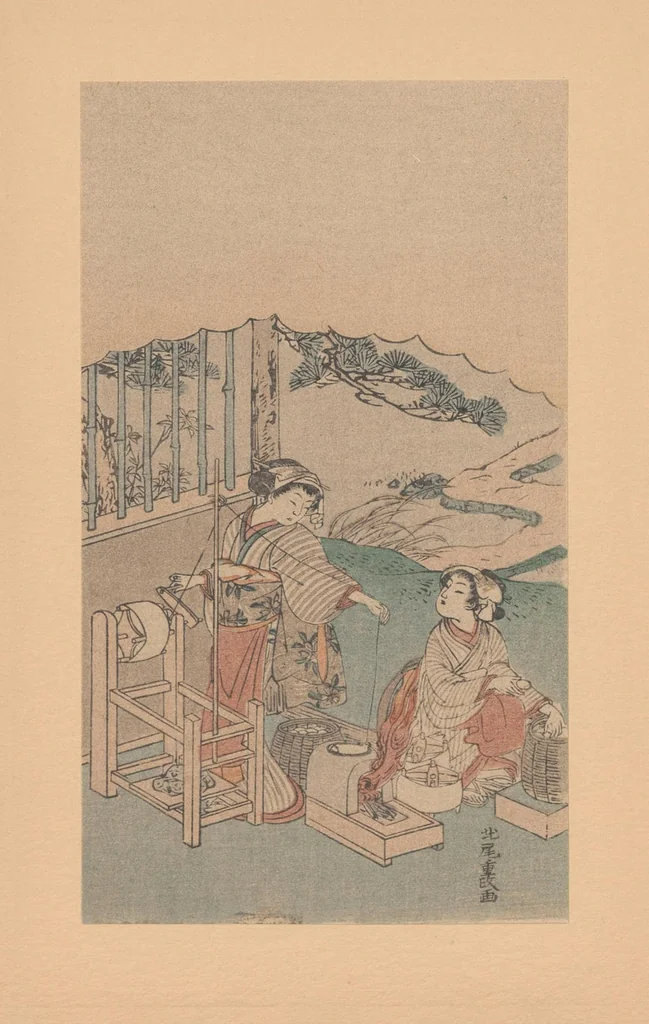An illustration from Series Of Color Prints, 1925, leaf 8