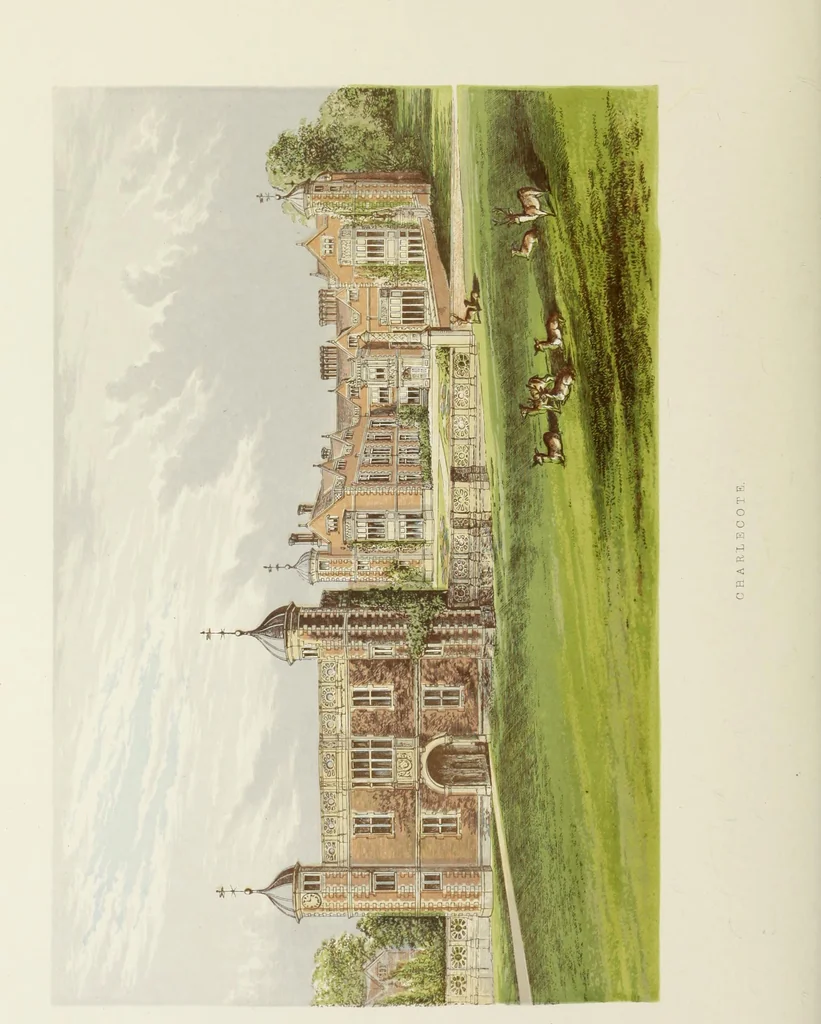 An illustration from A series of picturesque views of seats of the noblemen and gentlemen of Great Britain and Ireland. With descriptive and historical letterpress, 1880, leaf 163