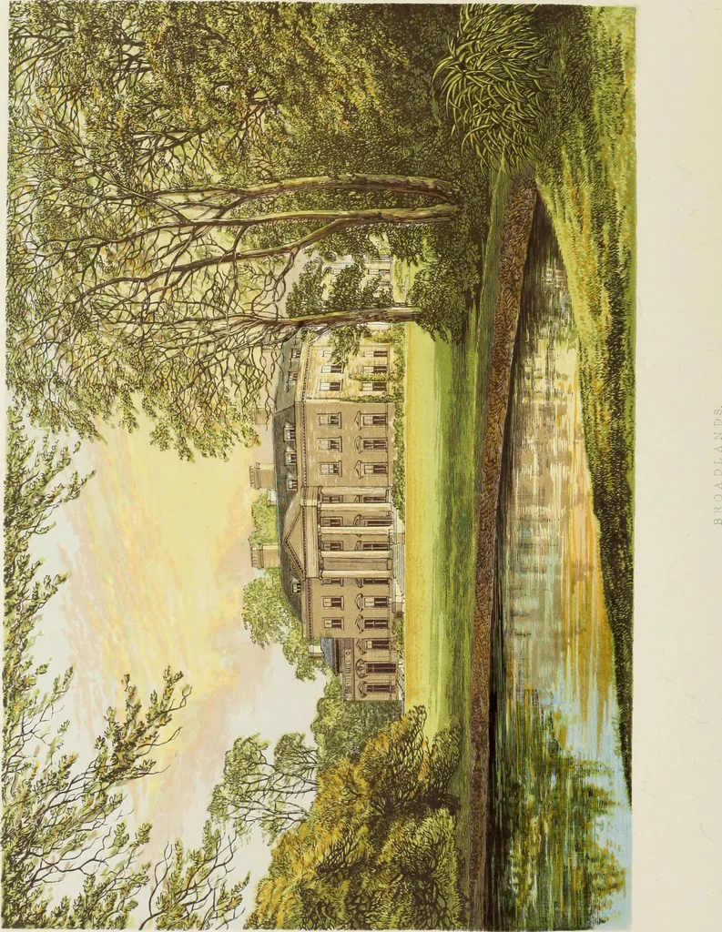 An illustration from A series of picturesque views of seats of the noblemen and gentlemen of Great Britain and Ireland. With descriptive and historical letterpress, 1880, leaf 187