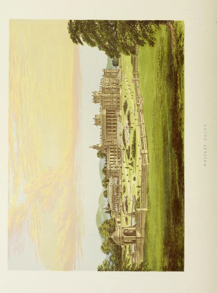 An illustration from A series of picturesque views of seats of the noblemen and gentlemen of Great Britain and Ireland. With descriptive and historical letterpress, 1880, leaf 235