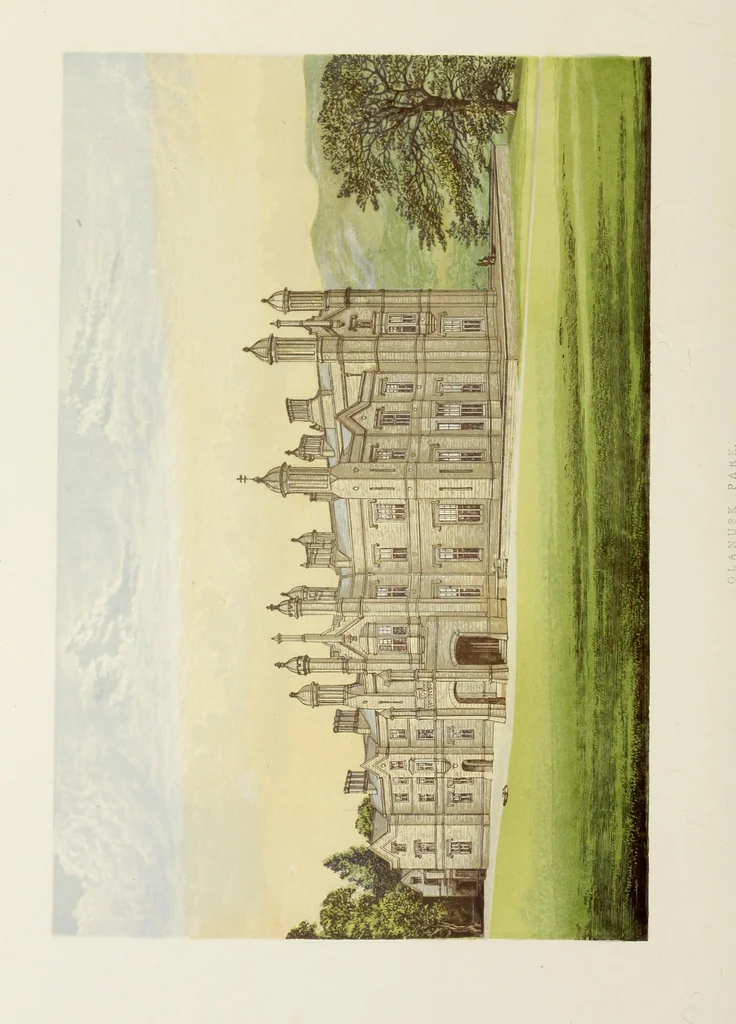 An illustration from A series of picturesque views of seats of the noblemen and gentlemen of Great Britain and Ireland. With descriptive and historical letterpress, 1880, leaf 241