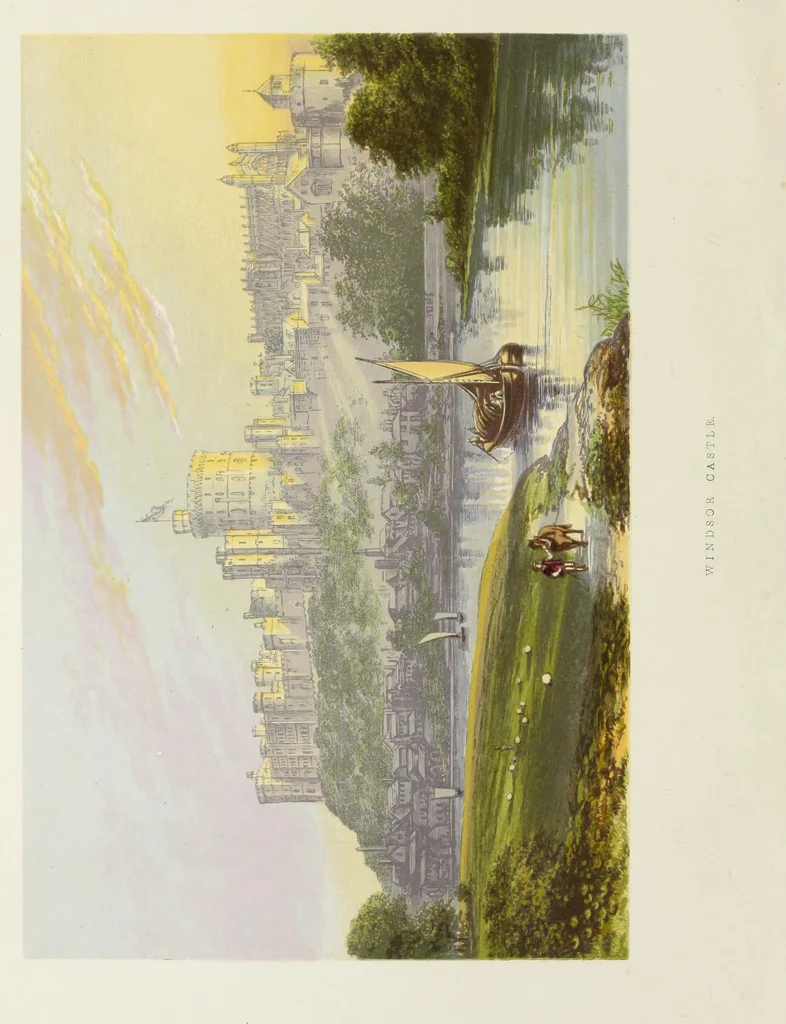 An illustration from A series of picturesque views of seats of the noblemen and gentlemen of Great Britain and Ireland. With descriptive and historical letterpress, 1880, leaf 5