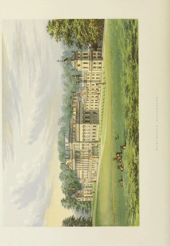 An illustration from A series of picturesque views of seats of the noblemen and gentlemen of Great Britain and Ireland. With descriptive and historical letterpress, 1880, leaf 57