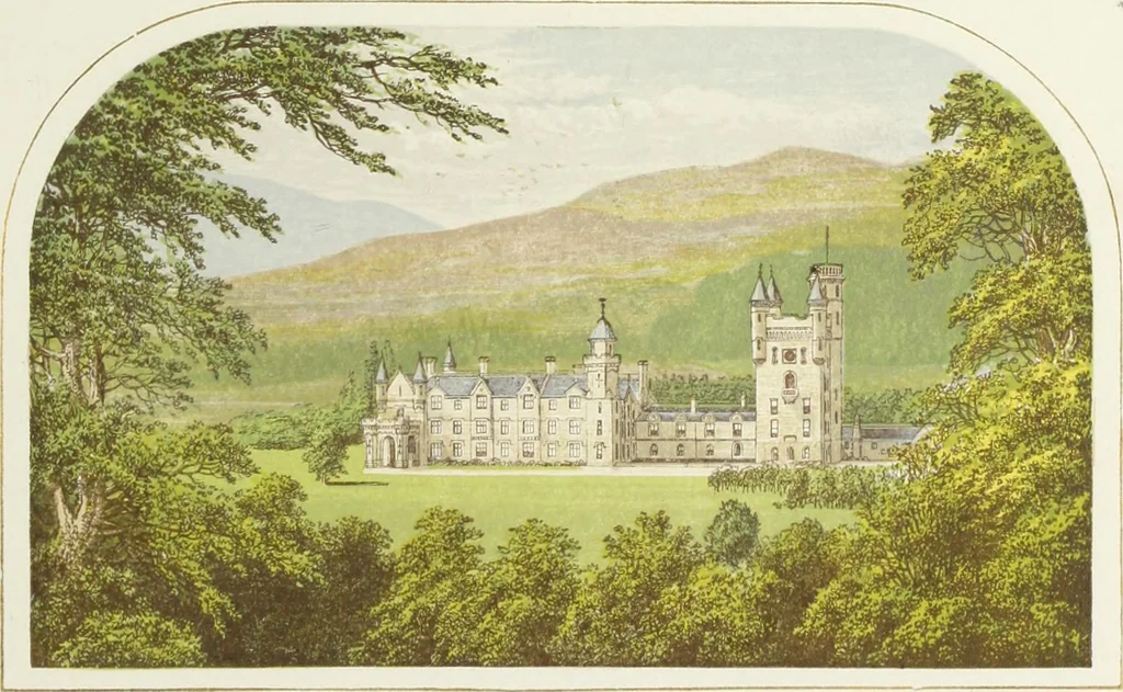 An illustration from A series of picturesque views of seats of the noblemen and gentlemen of Great Britain and Ireland. With descriptive and historical letterpress, 1880, leaf 8