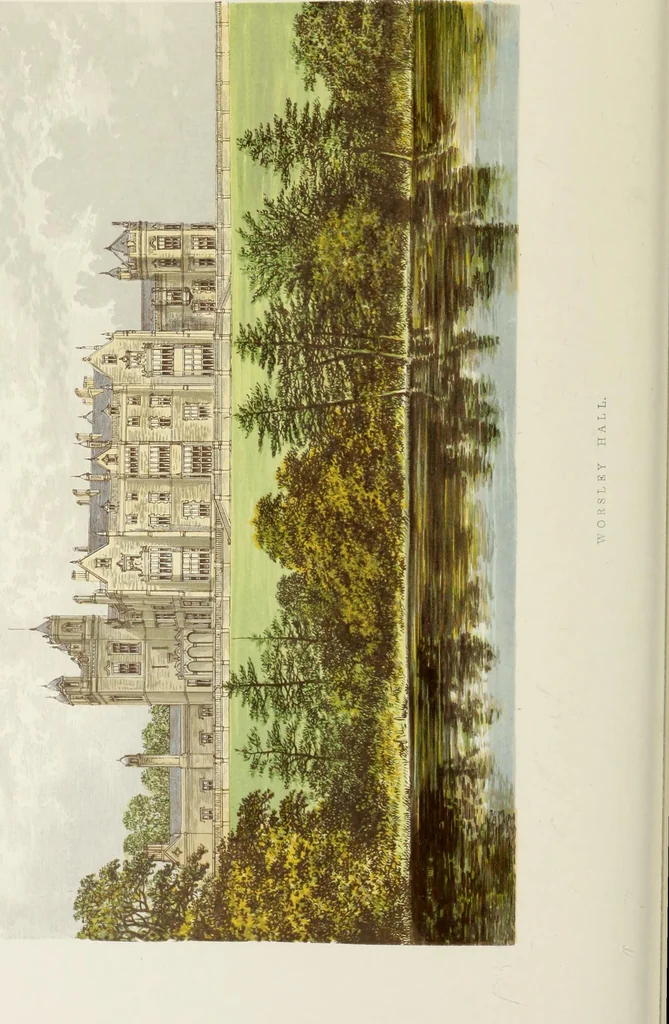 An illustration from A series of picturesque views of seats of the noblemen and gentlemen of Great Britain and Ireland. With descriptive and historical letterpress, 1880, leaf 111