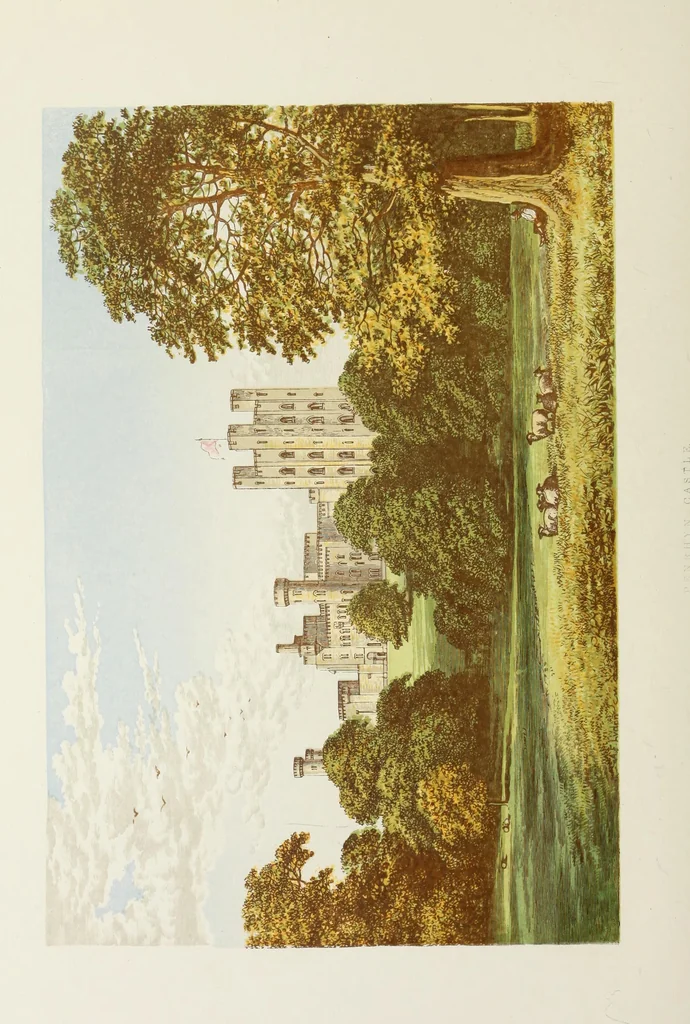 An illustration from A series of picturesque views of seats of the noblemen and gentlemen of Great Britain and Ireland. With descriptive and historical letterpress, 1880, leaf 183