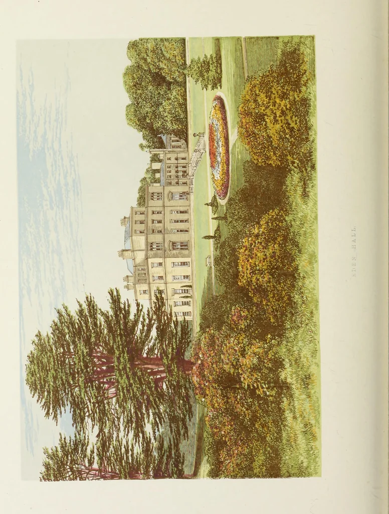 An illustration from A series of picturesque views of seats of the noblemen and gentlemen of Great Britain and Ireland. With descriptive and historical letterpress, 1880, leaf 195