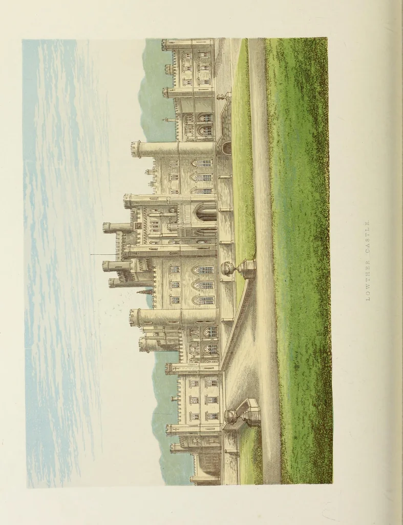 An illustration from A series of picturesque views of seats of the noblemen and gentlemen of Great Britain and Ireland. With descriptive and historical letterpress, 1880, leaf 201