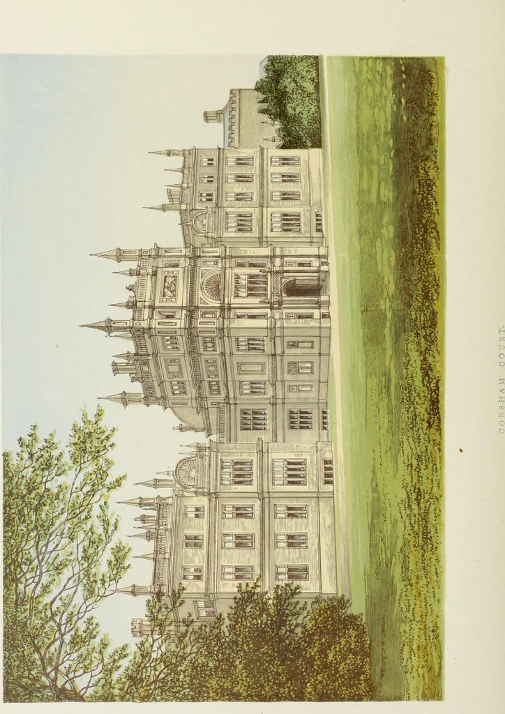 An illustration from A series of picturesque views of seats of the noblemen and gentlemen of Great Britain and Ireland. With descriptive and historical letterpress, 1880, leaf 213