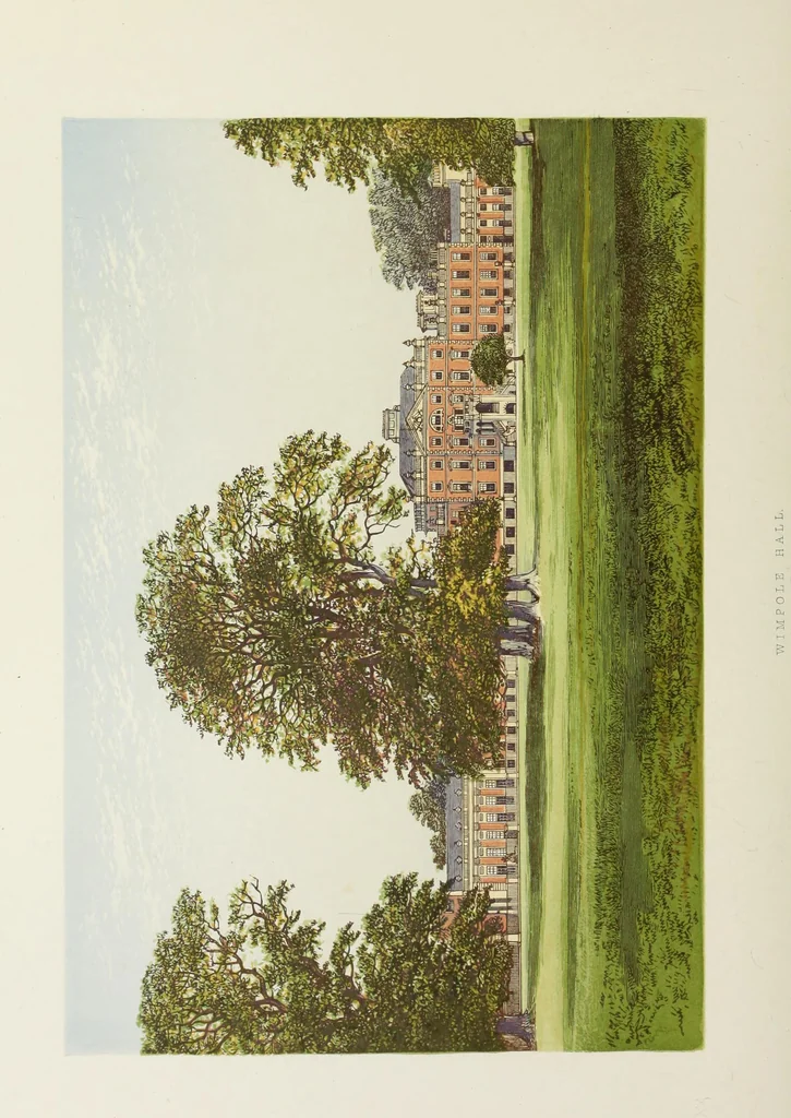 An illustration from A series of picturesque views of seats of the noblemen and gentlemen of Great Britain and Ireland. With descriptive and historical letterpress, 1880, leaf 219