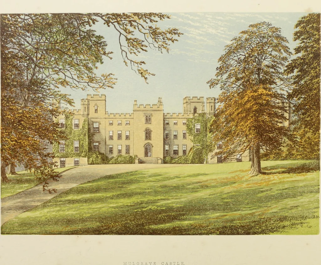 An illustration from A series of picturesque views of seats of the noblemen and gentlemen of Great Britain and Ireland. With descriptive and historical letterpress, 1880, leaf 41