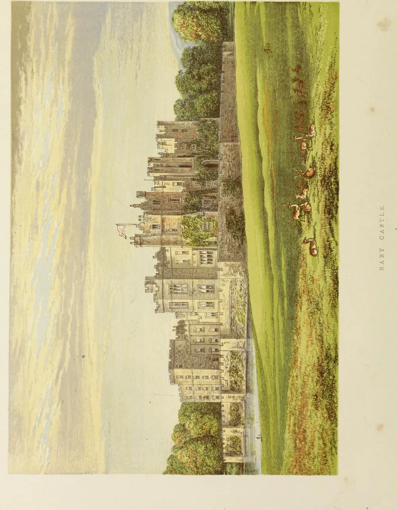 An illustration from A series of picturesque views of seats of the noblemen and gentlemen of Great Britain and Ireland. With descriptive and historical letterpress, 1880, leaf 53