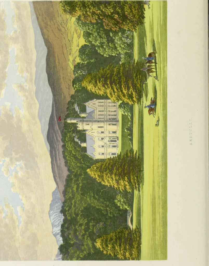 An illustration from A series of picturesque views of seats of the noblemen and gentlemen of Great Britain and Ireland. With descriptive and historical letterpress, 1880, leaf 65