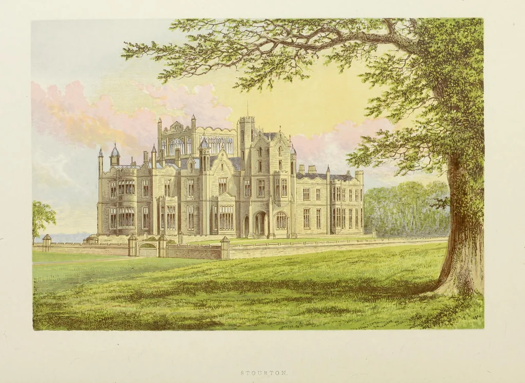 An illustration from A series of picturesque views of seats of the noblemen and gentlemen of Great Britain and Ireland. With descriptive and historical letterpress, 1880, leaf 87