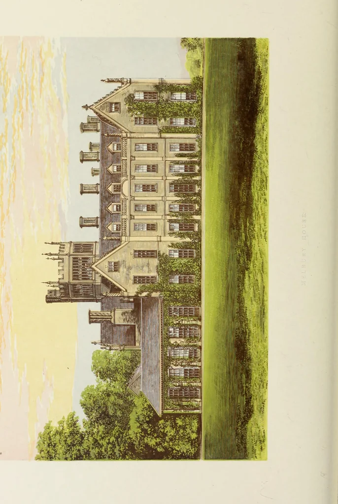 An illustration from A series of picturesque views of seats of the noblemen and gentlemen of Great Britain and Ireland. With descriptive and historical letterpress, 1880, leaf 93