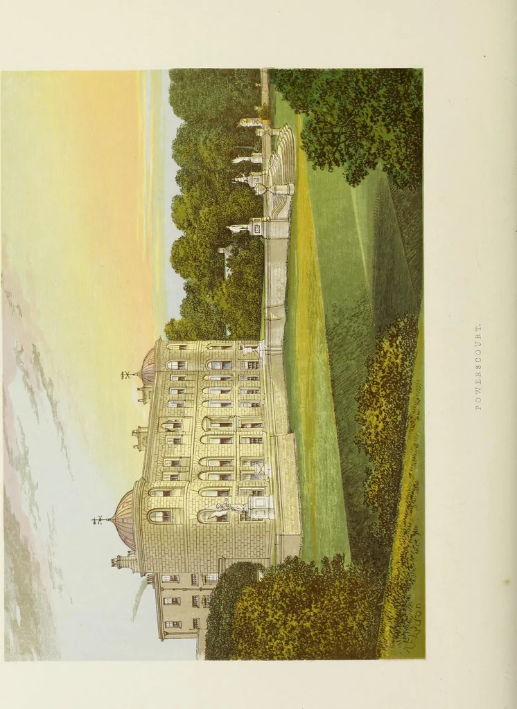 An illustration from A series of picturesque views of seats of the noblemen and gentlemen of Great Britain and Ireland. With descriptive and historical letterpress, 1880, leaf 101