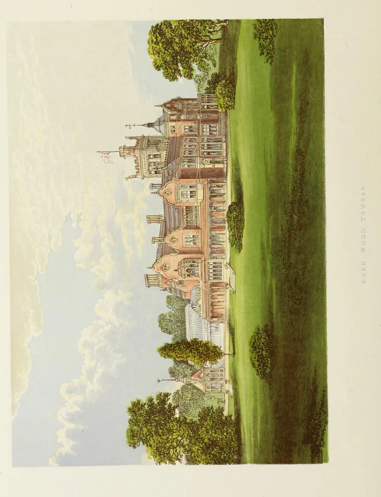 An illustration from A series of picturesque views of seats of the noblemen and gentlemen of Great Britain and Ireland. With descriptive and historical letterpress, 1880, leaf 119