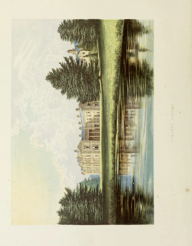 An illustration from A series of picturesque views of seats of the noblemen and gentlemen of Great Britain and Ireland. With descriptive and historical letterpress, 1880, leaf 17