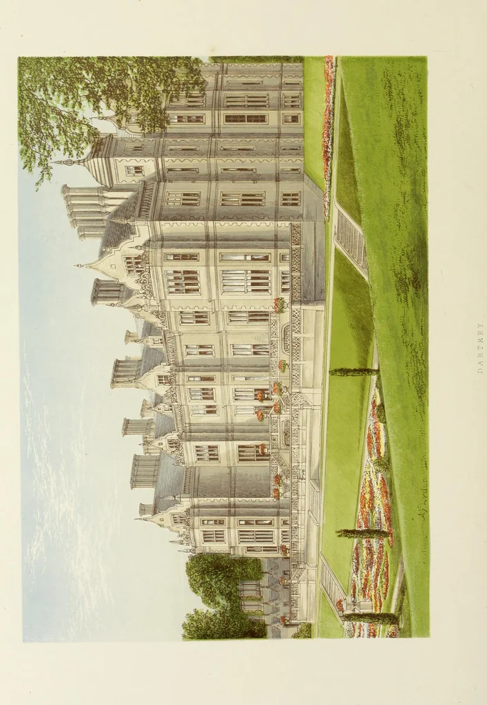An illustration from A series of picturesque views of seats of the noblemen and gentlemen of Great Britain and Ireland. With descriptive and historical letterpress, 1880, leaf 179