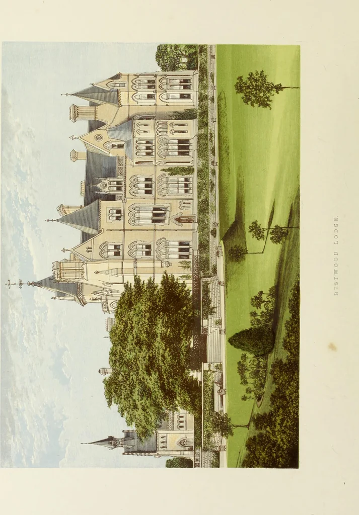 An illustration from A series of picturesque views of seats of the noblemen and gentlemen of Great Britain and Ireland. With descriptive and historical letterpress, 1880, leaf 191