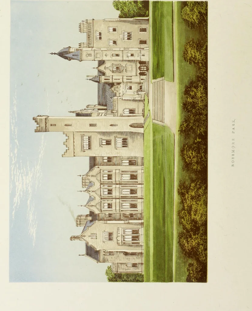 An illustration from A series of picturesque views of seats of the noblemen and gentlemen of Great Britain and Ireland. With descriptive and historical letterpress, 1880, leaf 197