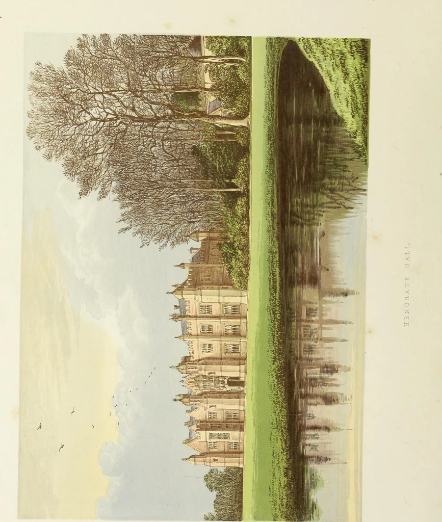 An illustration from A series of picturesque views of seats of the noblemen and gentlemen of Great Britain and Ireland. With descriptive and historical letterpress, 1880, leaf 221
