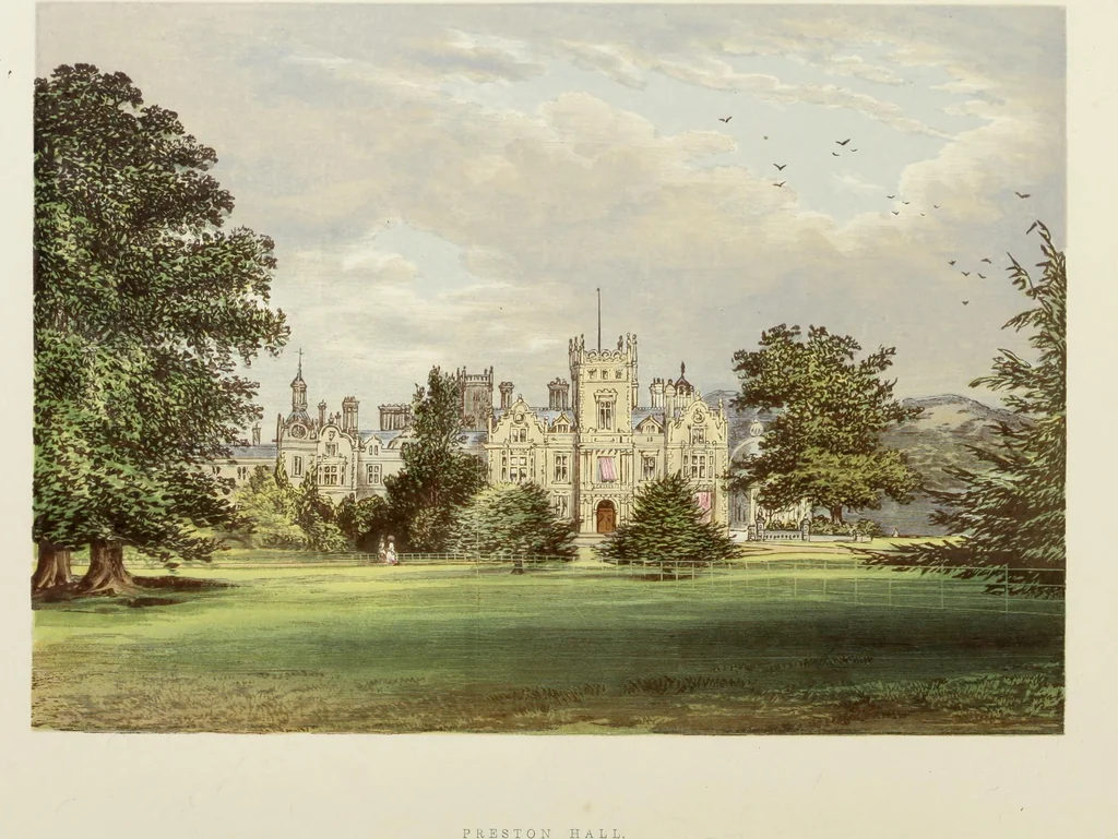 An illustration from A series of picturesque views of seats of the noblemen and gentlemen of Great Britain and Ireland. With descriptive and historical letterpress, 1880, leaf 233