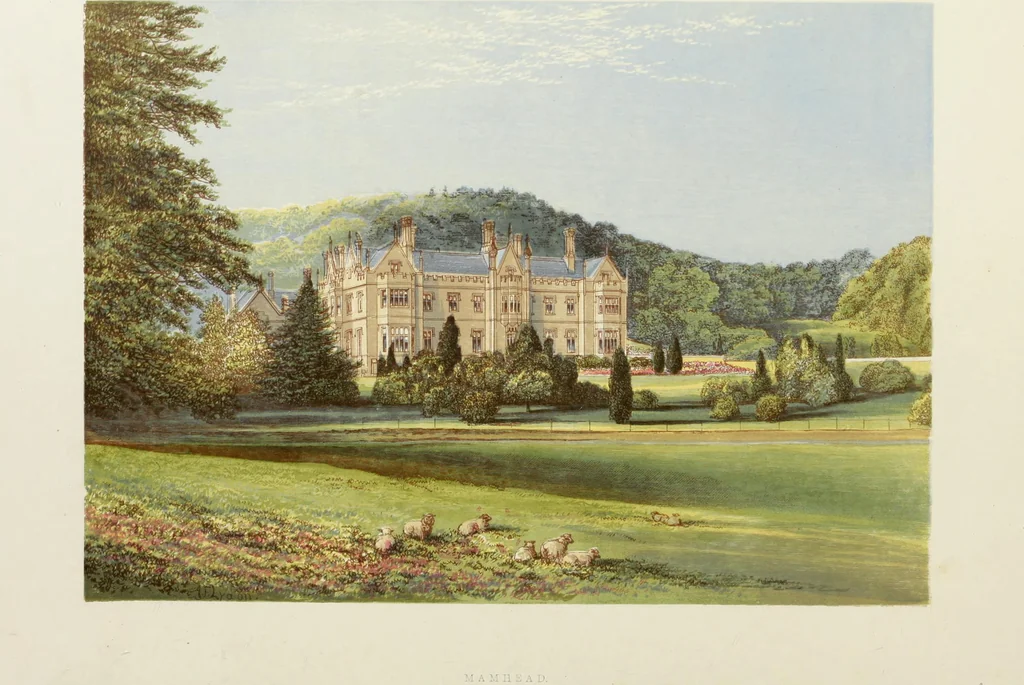 An illustration from A series of picturesque views of seats of the noblemen and gentlemen of Great Britain and Ireland. With descriptive and historical letterpress, 1880, leaf 29