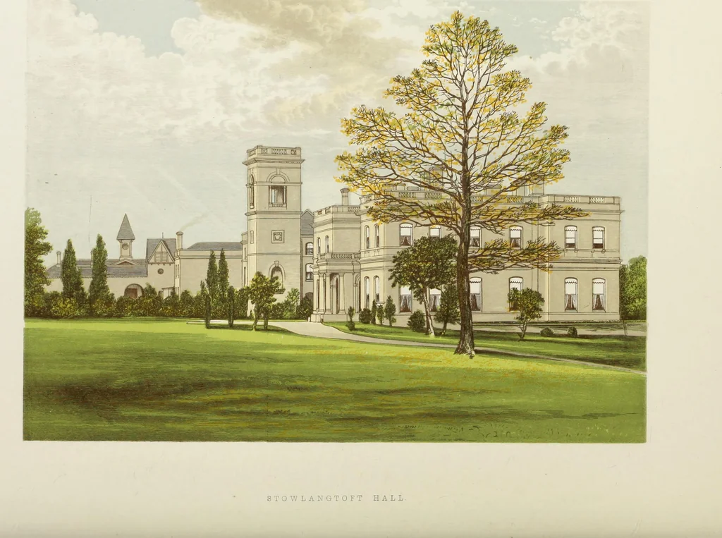 An illustration from A series of picturesque views of seats of the noblemen and gentlemen of Great Britain and Ireland. With descriptive and historical letterpress, 1880, leaf 89