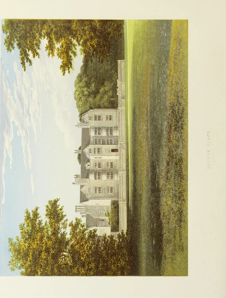 An illustration from A series of picturesque views of seats of the noblemen and gentlemen of Great Britain and Ireland. With descriptive and historical letterpress, 1880, leaf 117