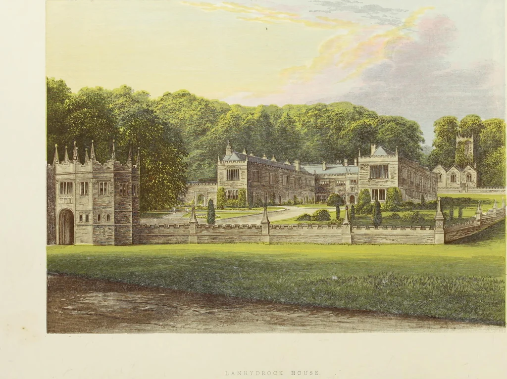 An illustration from A series of picturesque views of seats of the noblemen and gentlemen of Great Britain and Ireland. With descriptive and historical letterpress, 1880, leaf 123