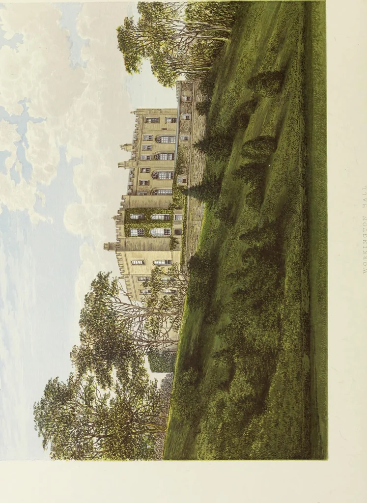 An illustration from A series of picturesque views of seats of the noblemen and gentlemen of Great Britain and Ireland. With descriptive and historical letterpress, 1880, leaf 177