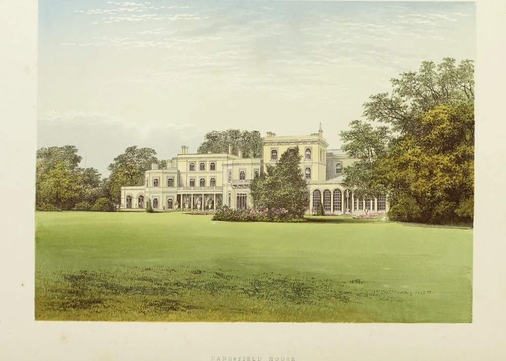 An illustration from A series of picturesque views of seats of the noblemen and gentlemen of Great Britain and Ireland. With descriptive and historical letterpress, 1880, leaf 237