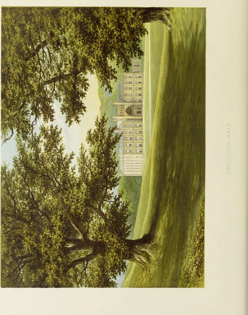 An illustration from A series of picturesque views of seats of the noblemen and gentlemen of Great Britain and Ireland. With descriptive and historical letterpress, 1880, leaf 33