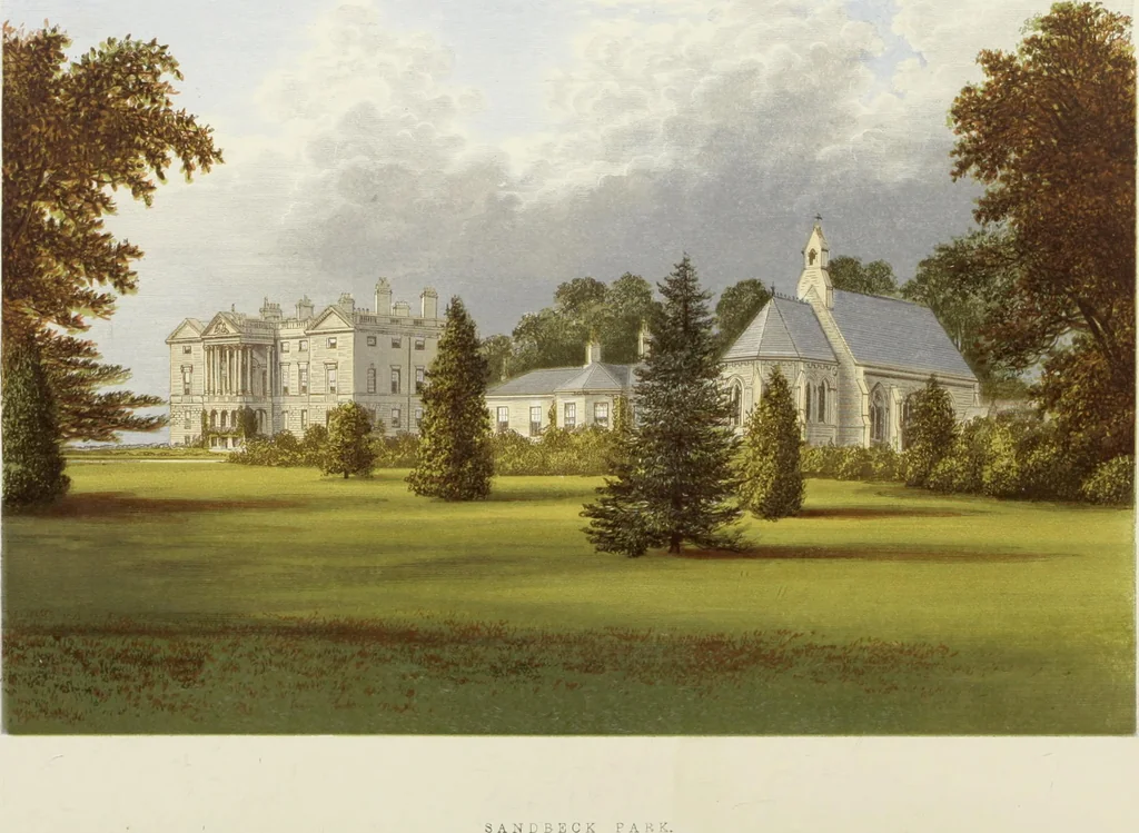 An illustration from A series of picturesque views of seats of the noblemen and gentlemen of Great Britain and Ireland. With descriptive and historical letterpress, 1880, leaf 51