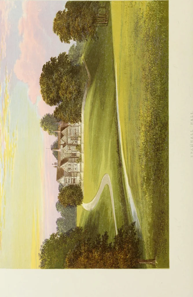 An illustration from A series of picturesque views of seats of the noblemen and gentlemen of Great Britain and Ireland. With descriptive and historical letterpress, 1880, leaf 63