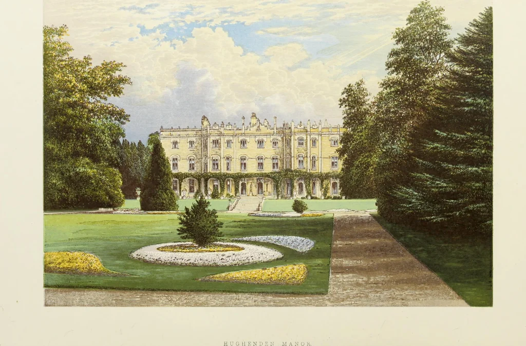 An illustration from A series of picturesque views of seats of the noblemen and gentlemen of Great Britain and Ireland. With descriptive and historical letterpress, 1880, leaf 87