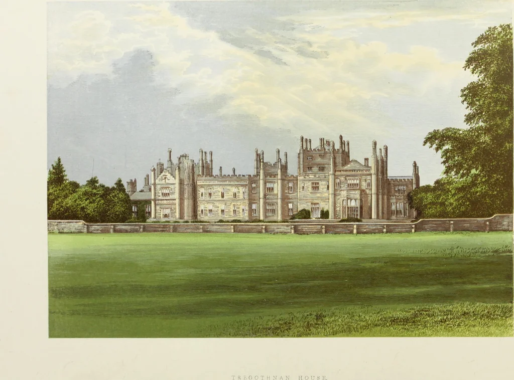 An illustration from A series of picturesque views of seats of the noblemen and gentlemen of Great Britain and Ireland. With descriptive and historical letterpress, 1880, leaf 93