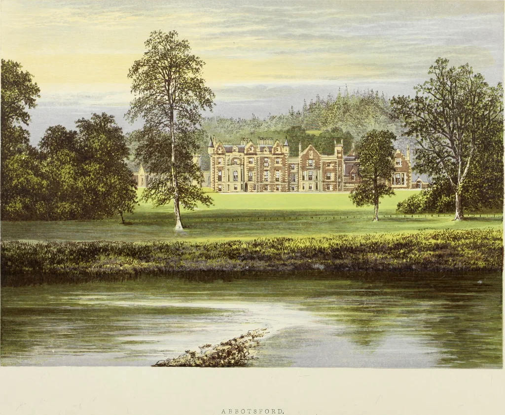 An illustration from A series of picturesque views of seats of the noblemen and gentlemen of Great Britain and Ireland. With descriptive and historical letterpress, 1880, leaf 99