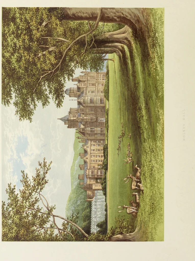 An illustration from A series of picturesque views of seats of the noblemen and gentlemen of Great Britain and Ireland. With descriptive and historical letterpress, 1880, leaf 131