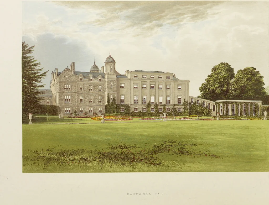 An illustration from A series of picturesque views of seats of the noblemen and gentlemen of Great Britain and Ireland. With descriptive and historical letterpress, 1880, leaf 143