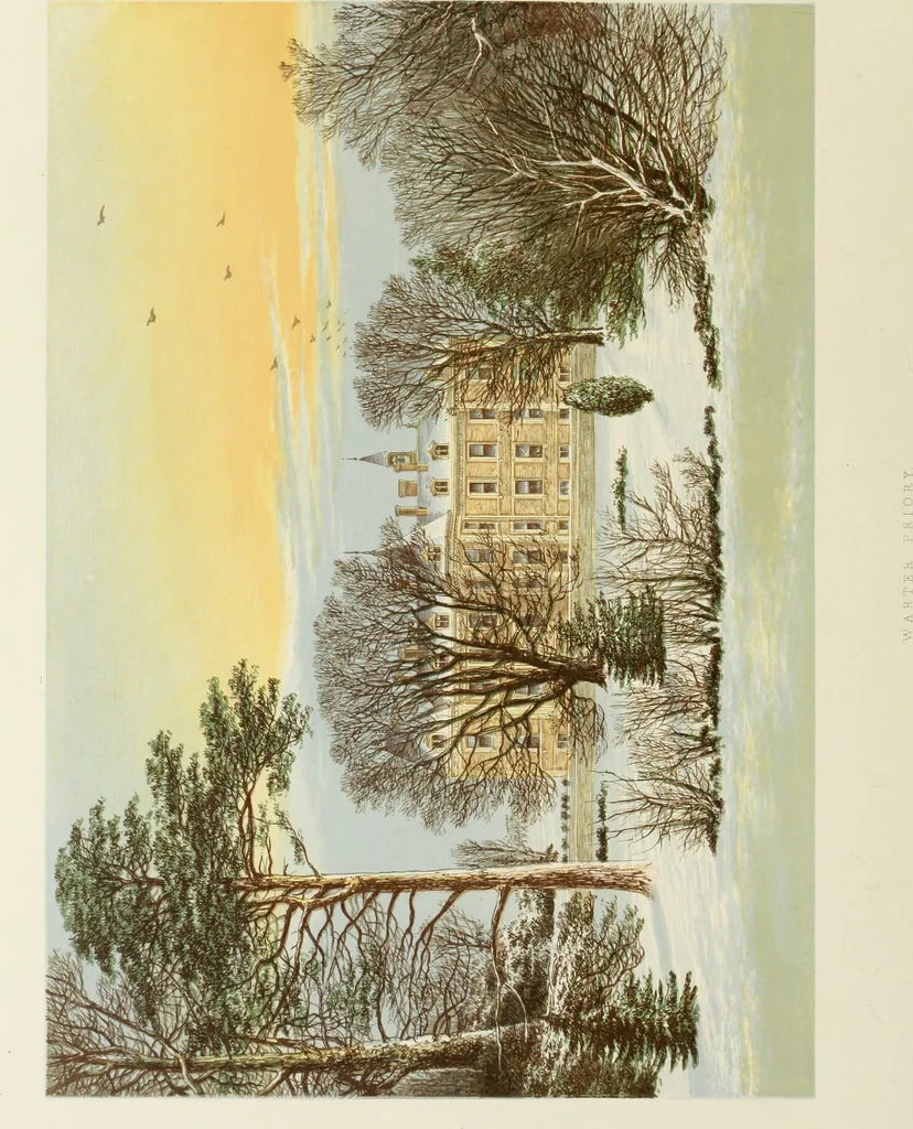 An illustration from A series of picturesque views of seats of the noblemen and gentlemen of Great Britain and Ireland. With descriptive and historical letterpress, 1880, leaf 209
